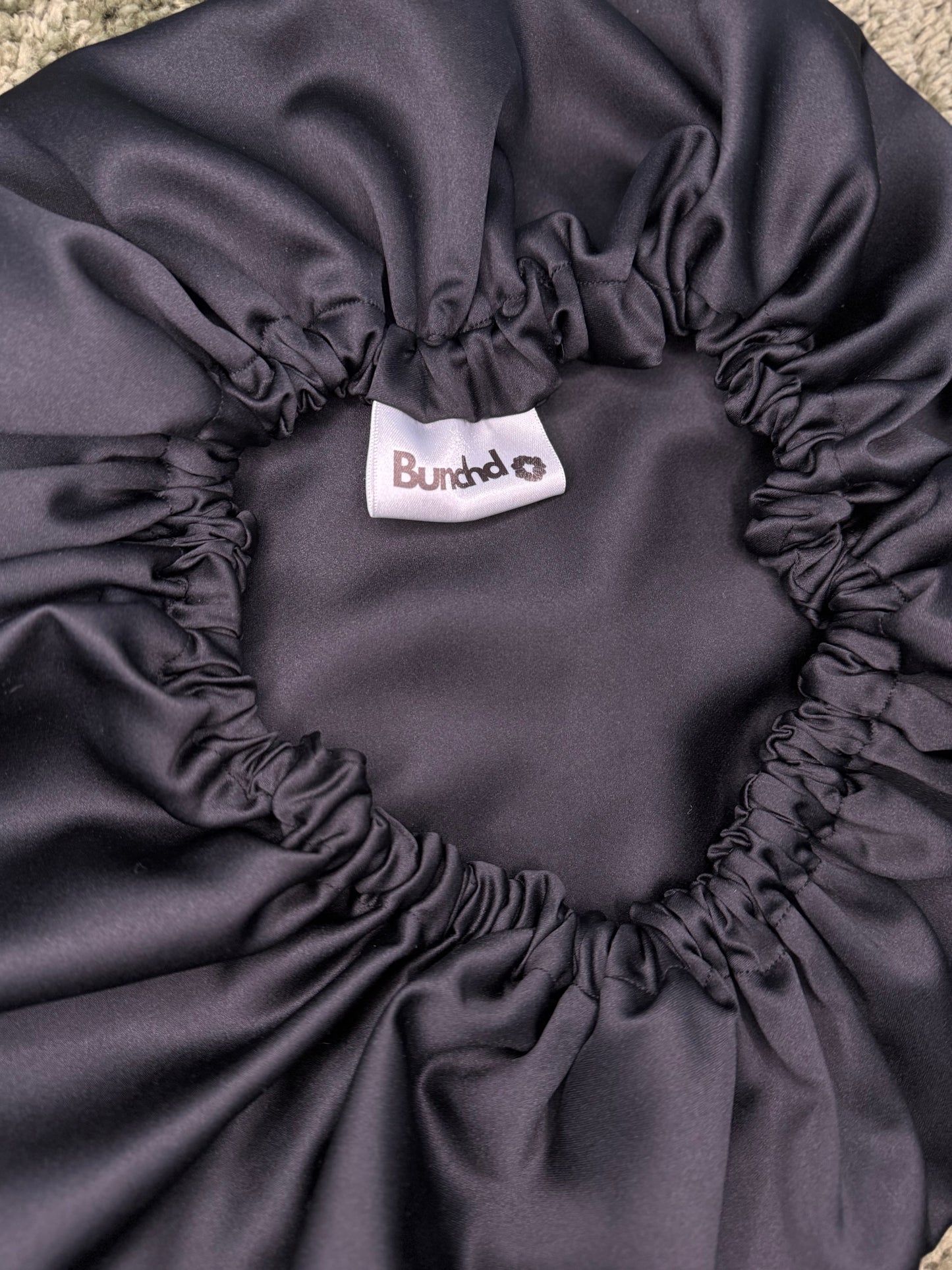The Black Satin Bonnet