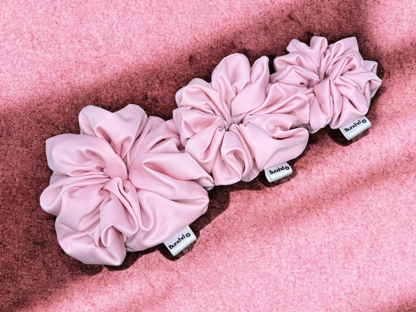 Pink Dust Scrunchie