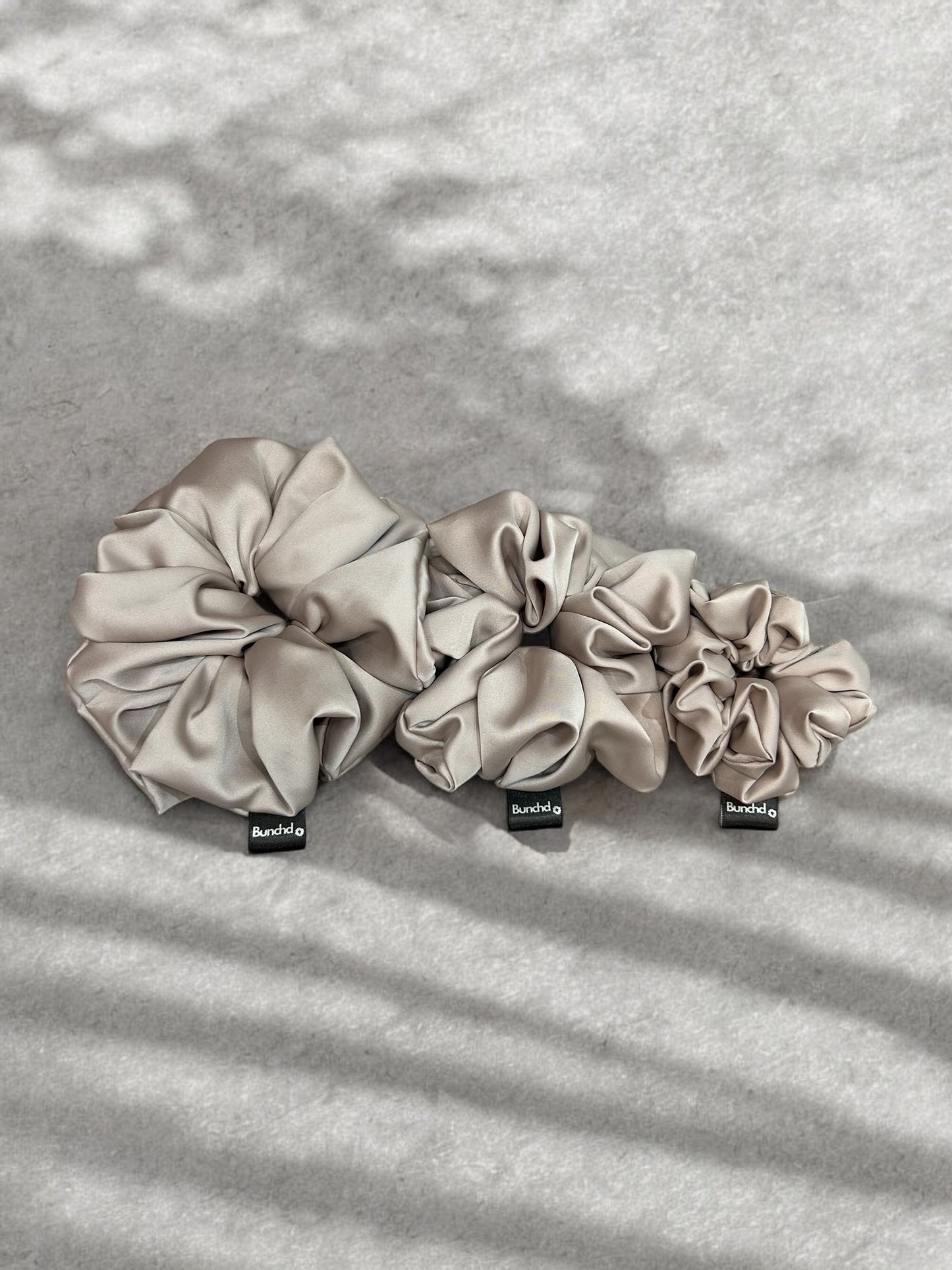 The Taupe Champagne Scrunchie