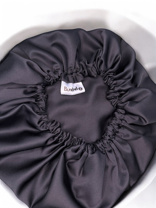 The Black Satin Bonnet